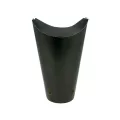 Gobelets à frites avec fermeture dimension 8.5x18cm 22oz / 660ml carton noir